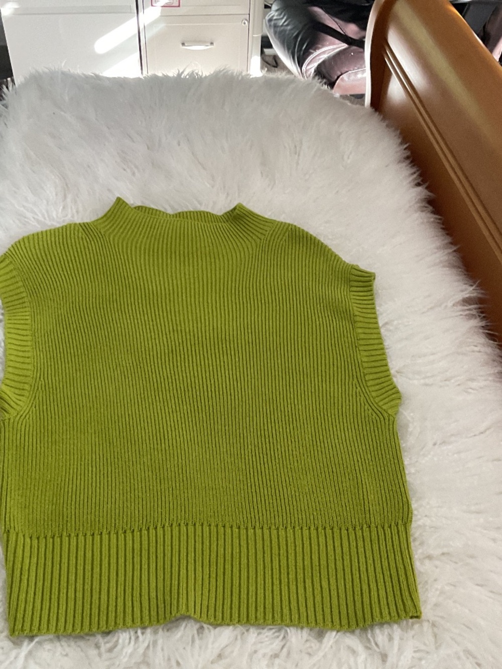 Maeve sleeveless knit top